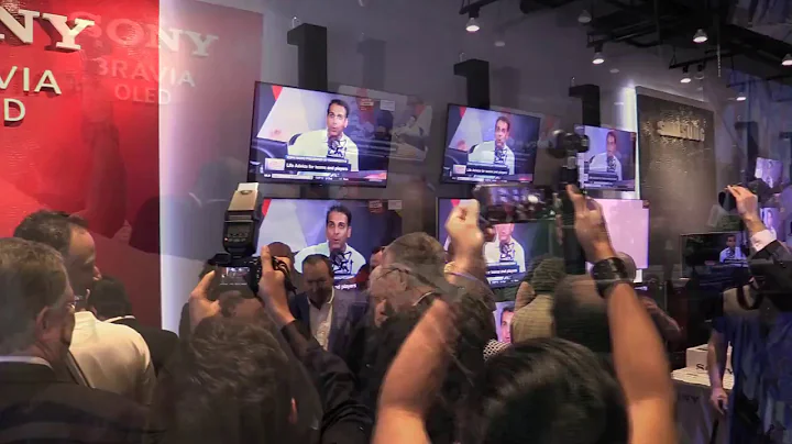 Sony's Bravia OLED Launch At Video & Audio Center
