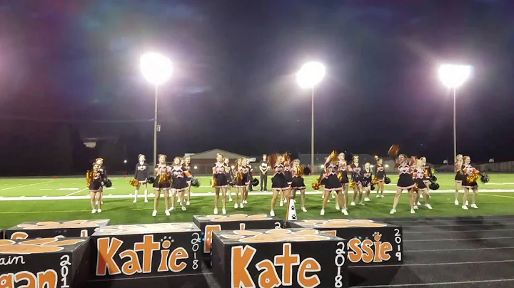 Washougal Cheer Team Dance: First Game 2016