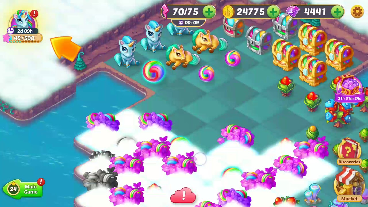 Ever merge Unicorn Rush Event July 2020