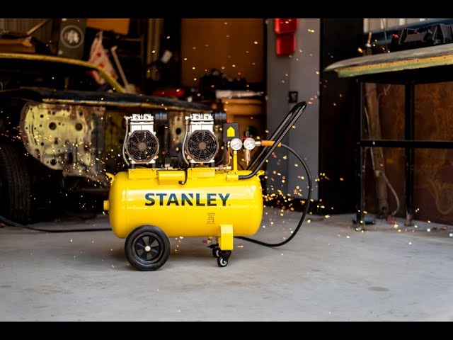 Zijn bekend verdiepen Omleiding Stanley 2.75HP Silenced Compressor - YouTube