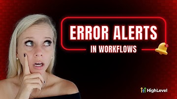 Stay Alert with Workflow Error Notifications