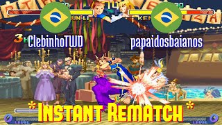 FT5 @sfa2u: ClebinhoTWD (BR) vs papaidosbaianos (BR) [Street Fighter Alpha 2 sfa2 Fightcade] Apr 27