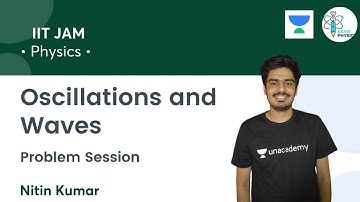 Problem Session | Oscillations and Waves | Physics | IIT JAM | Exam Physics | Nitin Kumar