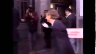 Slow motion Bill Gates pie in face