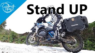 How and why you stand on your adventure motorcycle offroad