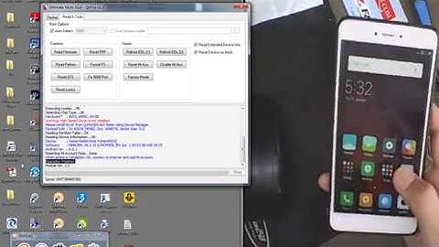MI NOTE 4 Mi Account Remove done with umt qcfire tool on edl mode