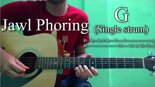 Video thumbnail of "Jawl Phoring | Hemlock Society | Easy Guitar Chords Lesson+Cover, Strumming Pattern, Progressions..."