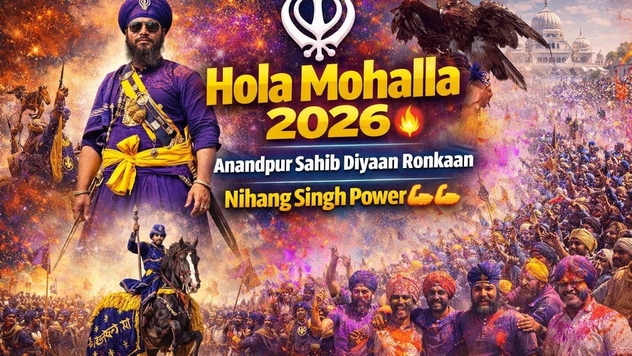 Hola mahalla Anandpur Sahib 2026 || ਹੋਲਾ ਮਹੱਲਾ ਆਨੰਦਪੁਰ ਸਾਹਿਬ ||#holamahalla#anandpursahib Sahib 
