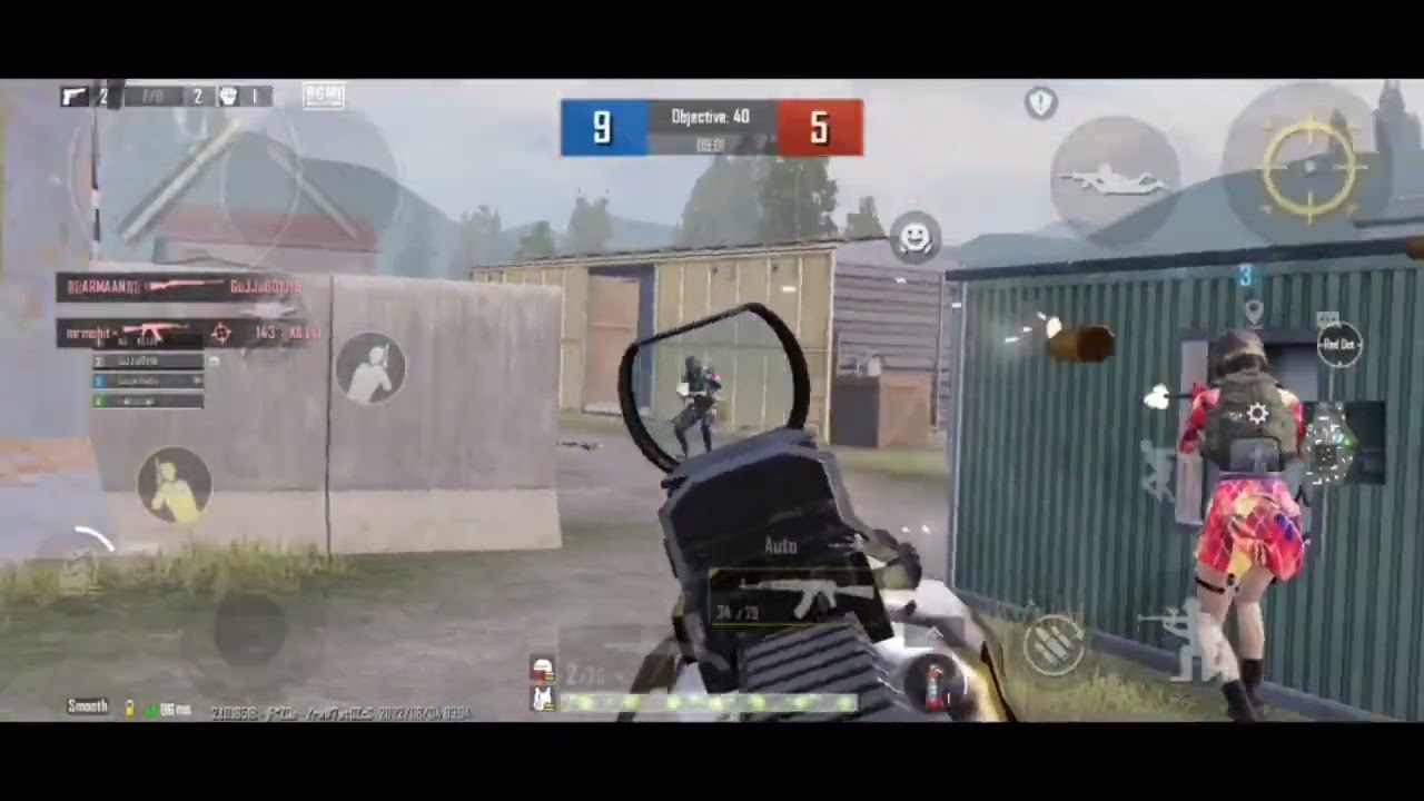 maine tujhe dekha haste hue song (pubg video )vaid Gamer