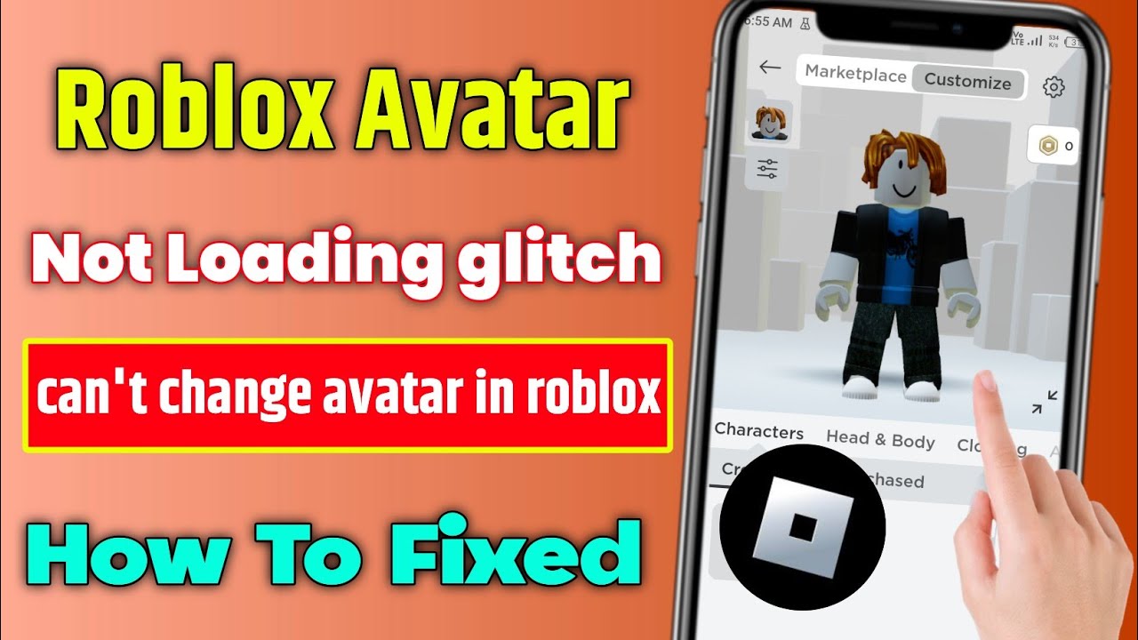 ROBLOX AVATAR NOT LOADING MOBILE