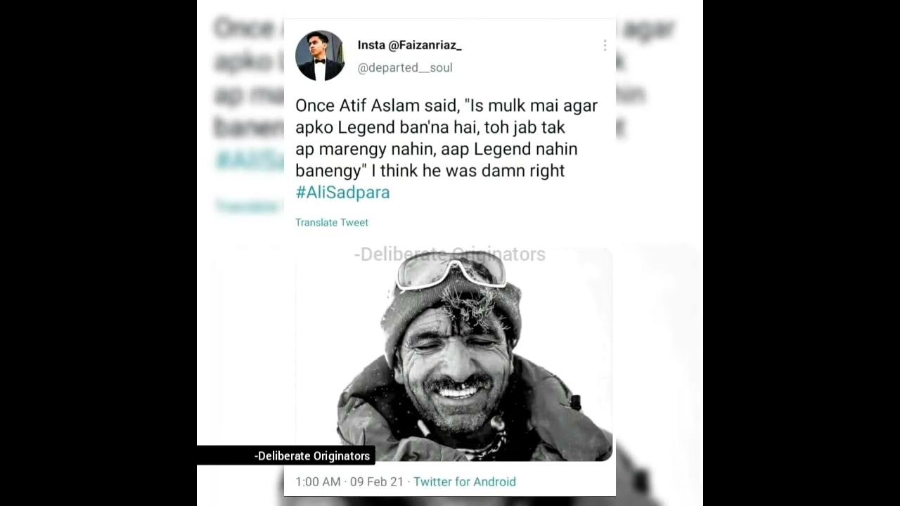 Tribute To Sir Muhammad Ali Sadpara (Late) | Pakistan's Real Hero