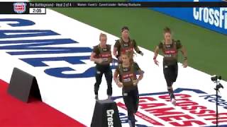 The 2018 CrossFit Games Battleground Women Heat 2