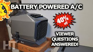 ECOFLOW Wave 2 Battery A/C Viewer Q&A | 40% Off Anniversary Sale