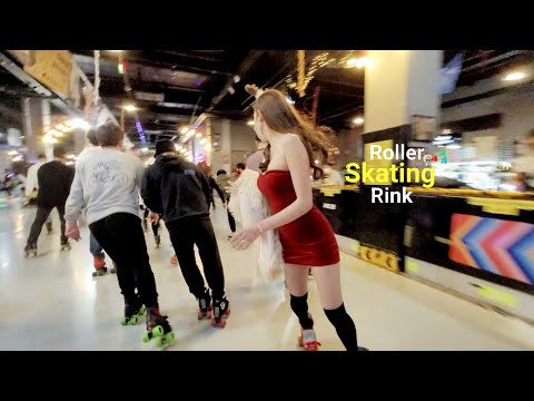 와~멋진여성분들!!! #롤러장 #rollerskating #유로댄스 #롤러스케이트 #운동 #7080 #