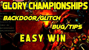 GLORY CHAMPIONSHIPS|GLITCH/BUG & MORE - LEGACY OF DISCORD