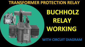 Buchholz relay: Buchholz relay working: Buchholz protection of transformer