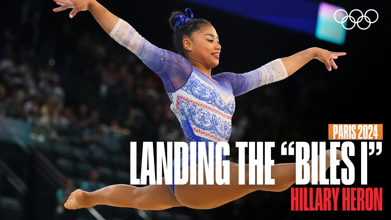 Making History! Hillary Heron's Floor Routine ๐ต๐ฆ | Paris 2024