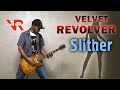 Velvet Revolver - Slither (guitar cover). Студент Роман Кротов видео