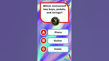Which instrument has keys, pedals, and strings?