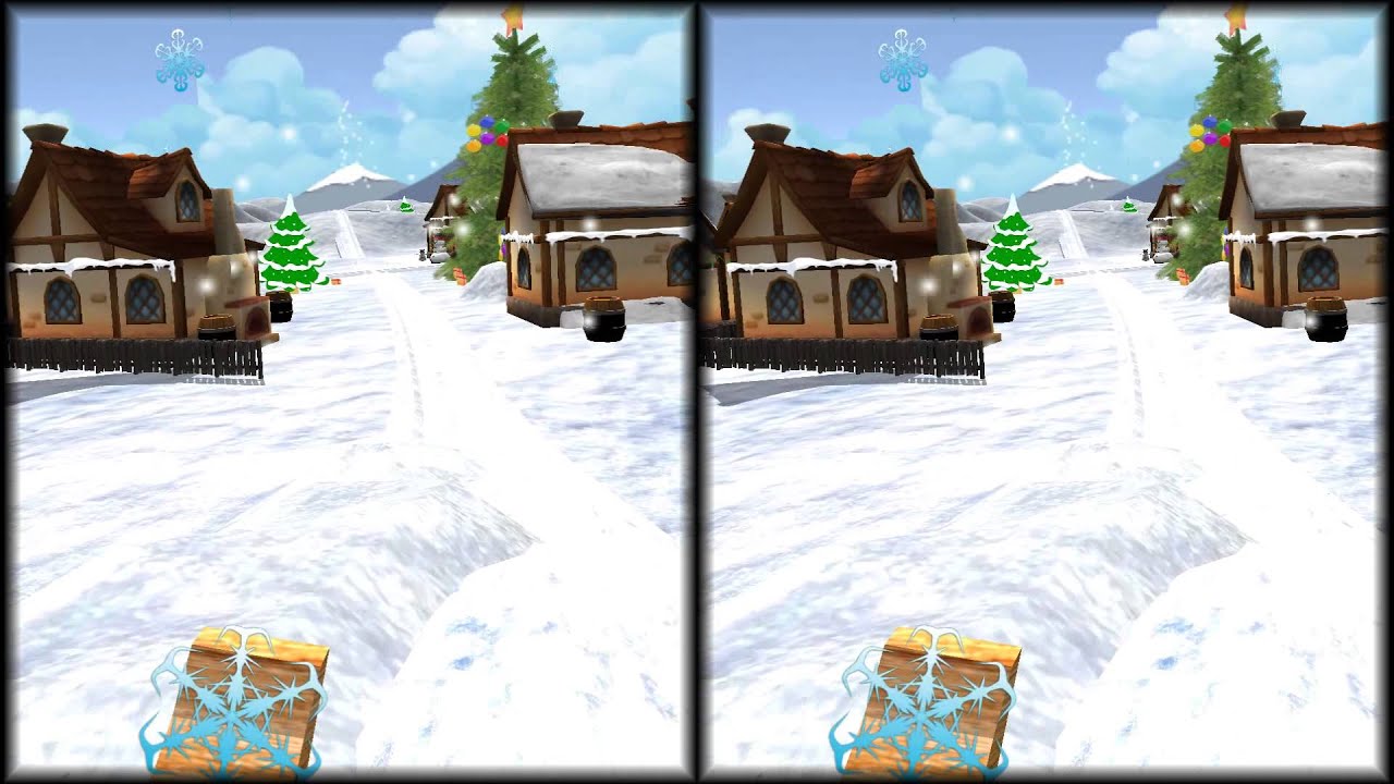 Christmas VR Best Google Cardboard VR 3D SBS Apps Gameplay Virtual