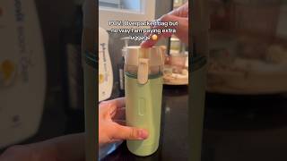 The most SMARTEST travel essential #travelhacks #toiletries #dispenser #travelbottle