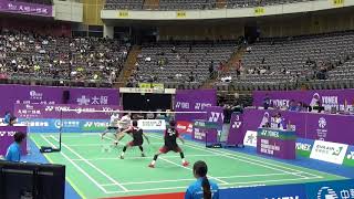 20181003Taipei Open MD CHUNG Yonny +TAM Chun Hei(HK) vs LEE Fang-Chih+LEE Fang-Jen (TPE)2-2