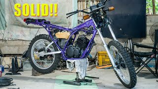 Rebuilding a 1995 Yamaha DT125 Enduro (part7)