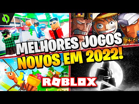 INCRÍVEIS! TOP 10 JOGOS MAIS FAMOSOS do ROBLOX em 2022! 