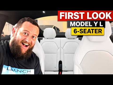 I Just Sat In Tesla’s New 6-Seat Model Y L — The Third Row Actually Fits