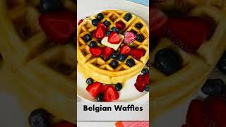 Cookery | Belgian Waffles | #Shorts