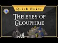 Quick guide the eyes of glouphrie