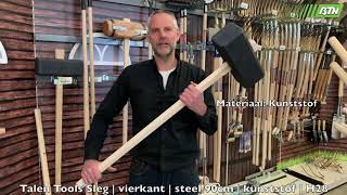 Talen Tools Sleg Vierkant Steel 90Cm Kunststof H28 - Btn De Haas