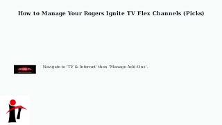 How to Flex Channels on Rogers Xfinity – Manage Picks & Add-Onsq