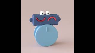 Life balance #animation #abstract #design #shapes #art #kinetic #artwork #sculpture #3d #render