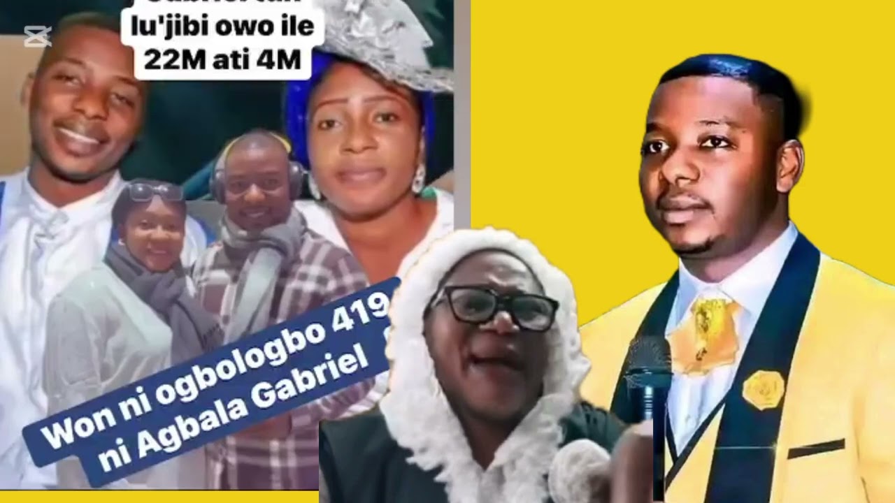 BABA 419 NI KO SESE MASE , OMI JIBITI NI#viralvideo #agbalagabriel 
