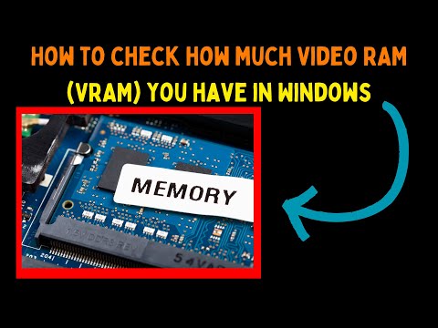 How to Check How Much Video RAM VRAM You Have in Windows 11