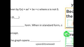 unit 7 study guide part 1