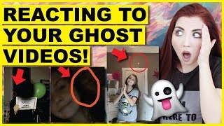 Reacting To Ghosts YOU CAUGHT In Your Videos & Photos