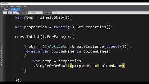 Import CSV data as class objects in C# (Code) Without using any NuGet package