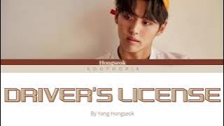 Hongseok - Driver's License Cover Lyrics [Color Coded_Eng_Rom_Han]  Original song by: Olivia Rodrigo
