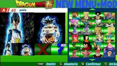 Dbz ttt new mod menu v15 +iso 2017 ty for 40 sub
