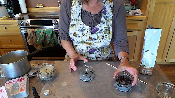 DIY Coffee Bean Candle