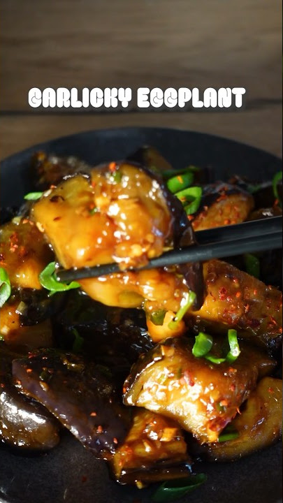 Garlic eggplant 🧄