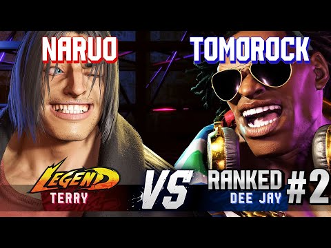 SF6 ▰ NARUO (Terry) vs TOMOROCK21 (#2 Ranked Dee Jay) ▰ High Level Gameplay