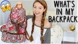 Back To School: What's In My Backpack?!