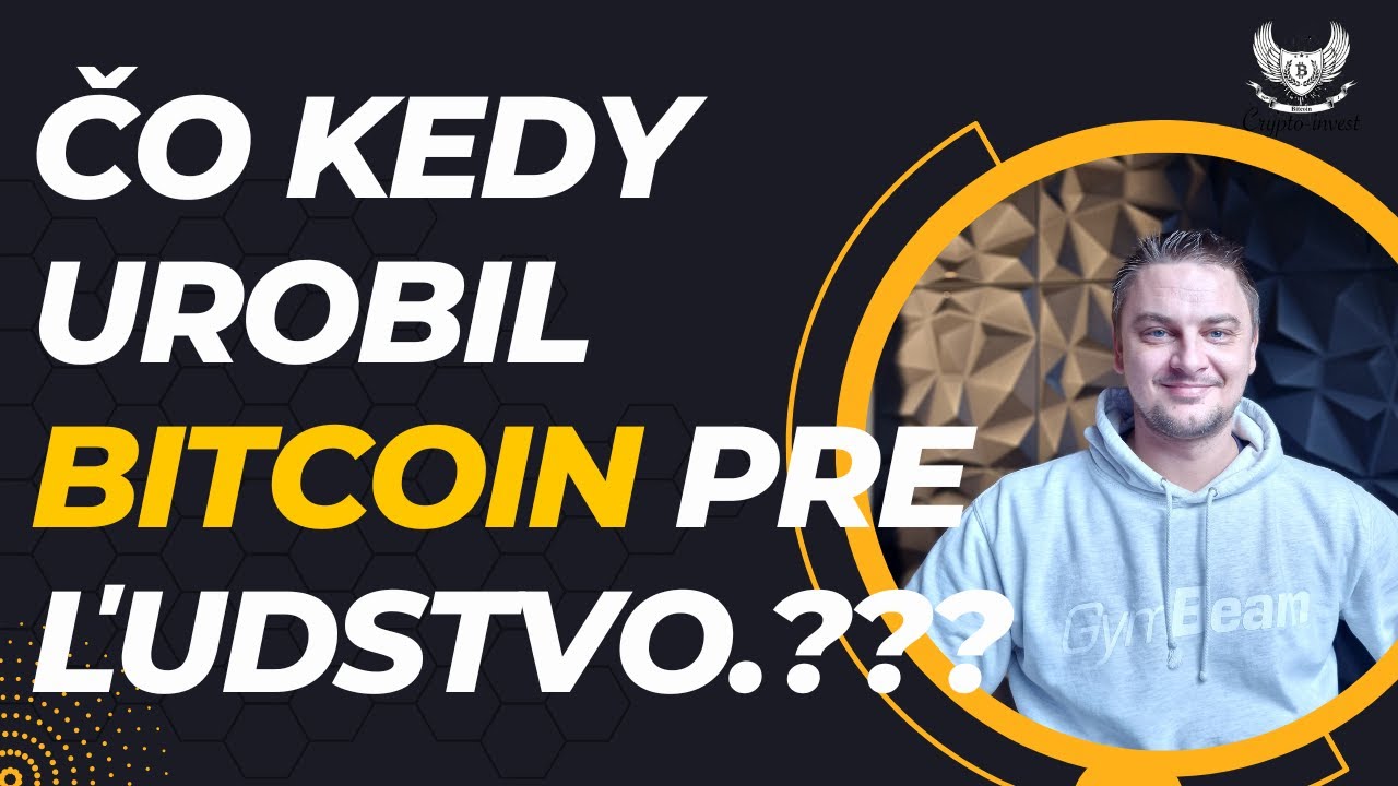 Je bitcoin dôležitý ??