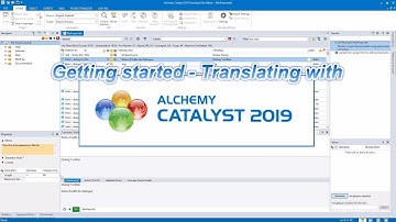 Getting started translating with CATALYST 2019
