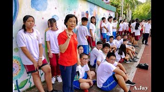 107學年 中正高中國中部306班拔河比賽 #國中回憶