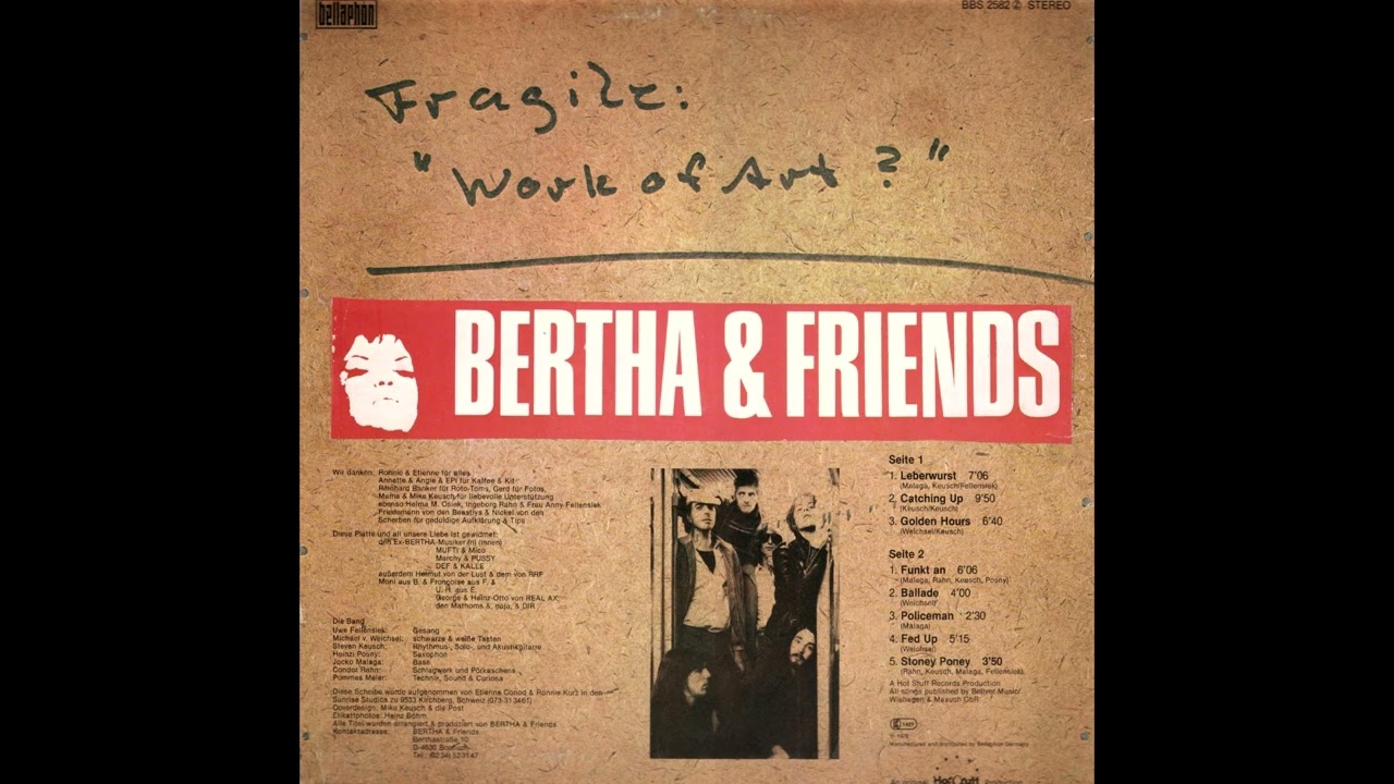 Bertha & Friends 'Leberwurst' 1978