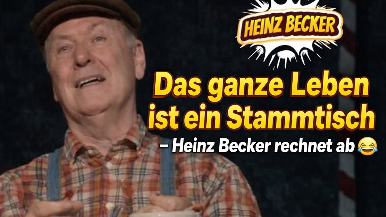 „Das ganze Leben ist ein Stammtisch – Heinz Becker rechnet ab 😂“#heinzbecker#comedy#standupcomedy 